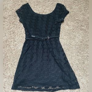 Black Lace Dress - Lily Rose